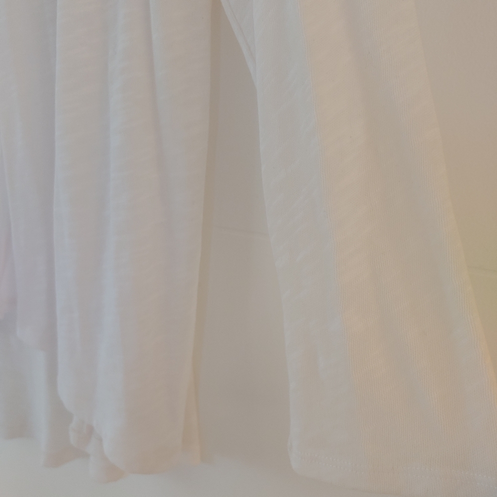 White open cardigan